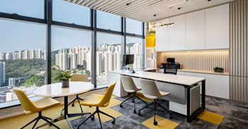 办公室设计案例：开放式工作空间促进了生态友好性和可持续性